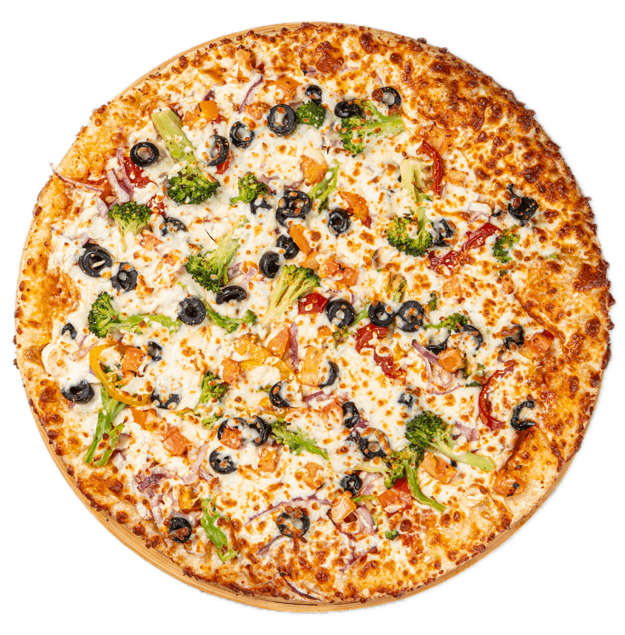 Mr. Singh's Fresh Vegetarian Pizza