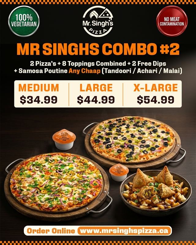 Vegetarian pizza restaurant